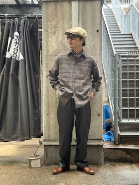 原田圭史さん（メンズ・171cm）の秋コーディネート