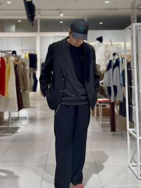 原田圭史さん（メンズ・171cm）の秋コーディネート