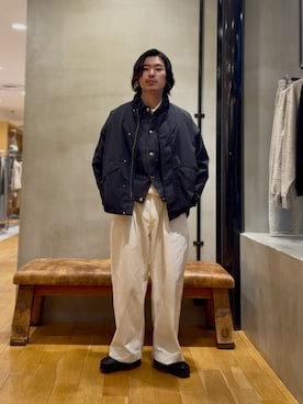 原田圭史さん(メンズ・171cm)の春コーディネート