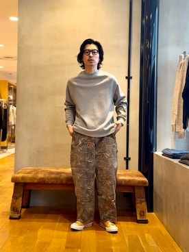 原田圭史さん（メンズ・171cm）の春コーディネート