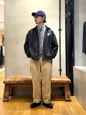 原田圭史さん（メンズ・171cm）の春コーディネート