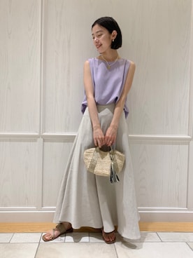 ayaneさん（レディース・159cm）の夏コーディネート