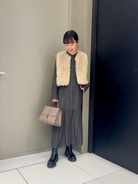 「アイテム（その他アウター）」を使った、ayaneさん（レディース・159cm・20代）の秋コーディネート