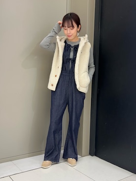「アイテム（その他アウター）」を使った、ayaneさん（レディース・159cm・20代）の秋コーディネート