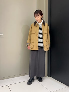 「アイテム（その他アウター）」を使った、ayaneさん（レディース・159cm・20代）の秋コーディネート