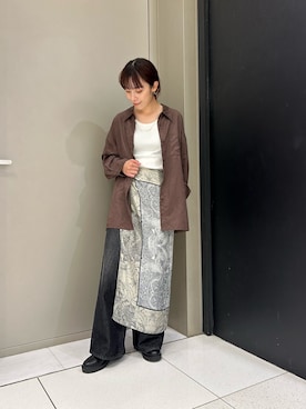 「RODE SKO（ロデスコ）のアイテム」を使った、ayaneさん（レディース・159cm）の秋コーディネート