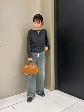 ayaneさん（レディース・159cm）の秋コーディネート