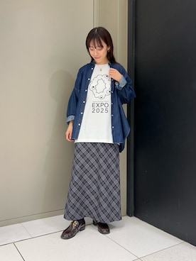 ayaneさん（レディース・159cm）の秋コーディネート