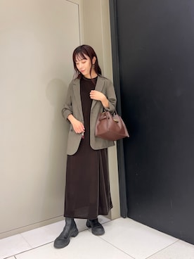 「アイテム（その他アウター）」を使った、ayaneさん（レディース・159cm・20代）の秋コーディネート