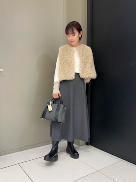 ayaneさん（レディース・159cm）の秋コーディネート