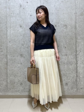 HARUさん（レディース・153cm）の夏コーディネート