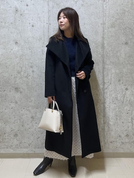 「アイテム（スカート）」を使った、HARUさん（レディース・153cm・40代）の秋コーディネート