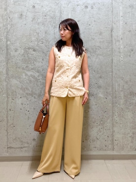 「E'POR（エポール）のアイテム」を使った、HARUさん（レディース・153cm）の秋コーディネート