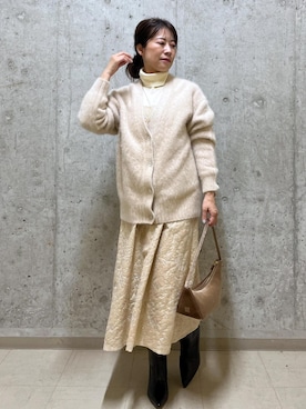 「アイテム（ワンピース/ドレス）」を使った、HARUさん（レディース・153cm・40代）の秋コーディネート