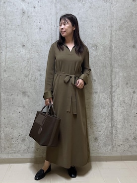 「ROPE'（ロペ）のアイテム」を使った、HARUさん（レディース・153cm）の秋コーディネート