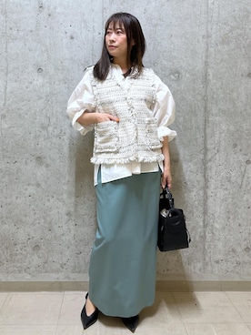 「nightcoupon」｜HARUさん（レディース・153cm）の春コーディネート