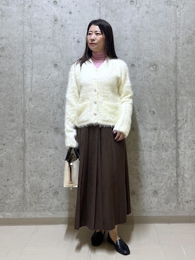 「ROPE'（ロペ）のアイテム」を使った、HARUさん（レディース・153cm）の秋コーディネート