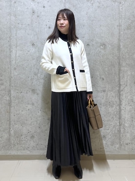 「アイテム（ブーツ）」を使った、HARUさん（レディース・153cm・40代）の秋コーディネート