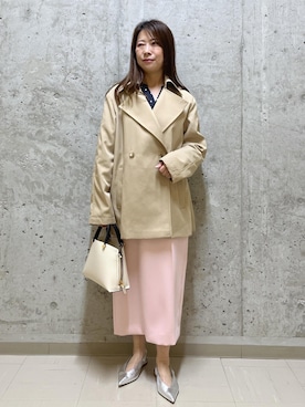 「ROPE'（ロペ）のアイテム」を使った、HARUさん（レディース・153cm）の春コーディネート