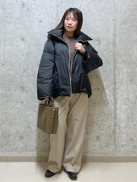 「E'POR（エポール）のアイテム」を使った、HARUさん（レディース・153cm）の冬コーディネート