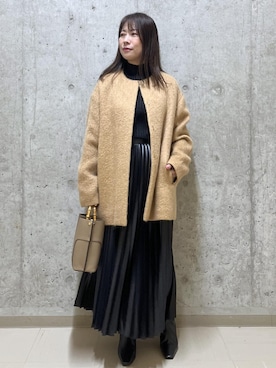 「アイテム（その他アウター）」を使った、HARUさん（レディース・153cm・40代）の秋コーディネート