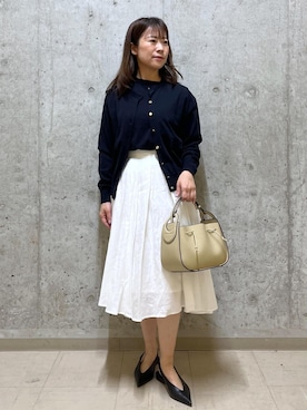 「ROPE'（ロペ）のアイテム」を使った、HARUさん（レディース・153cm）の春コーディネート