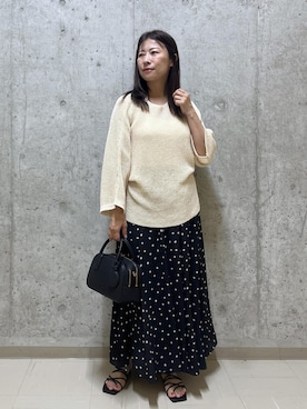 「E'POR（エポール）のアイテム」を使った、HARUさん（レディース・153cm）の秋コーディネート
