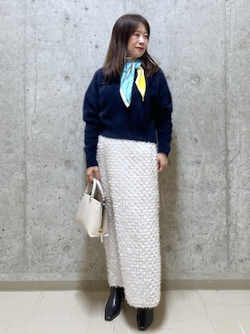 「アイテム（財布/小物）」を使った、HARUさん（レディース・153cm・40代）の秋コーディネート