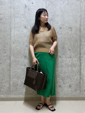 HARUさん（レディース・153cm）の夏コーディネート