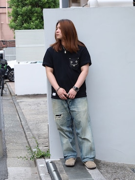 「アイテム（リング）」を使った、kamada@LION HEARTさん（メンズ・165cm・20代）の夏コーディネート