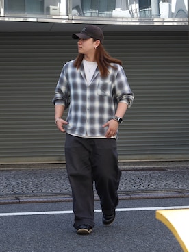 「アイテム（ピアス（片耳用））」を使った、kamada@LION HEARTさん（メンズ・165cm）の秋コーディネート