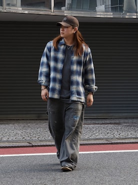 「アイテム（ピアス（片耳用））」を使った、kamada@LION HEARTさん（メンズ・165cm・20代）の冬コーディネート