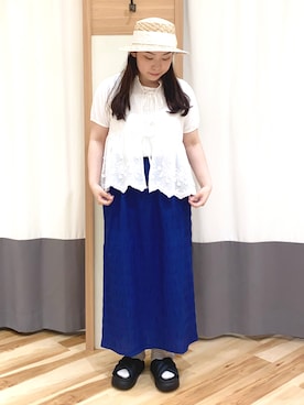 miuさん（レディース・157cm）の夏コーディネート
