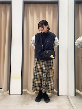 きおりさん（レディース・161cm）の秋コーディネート