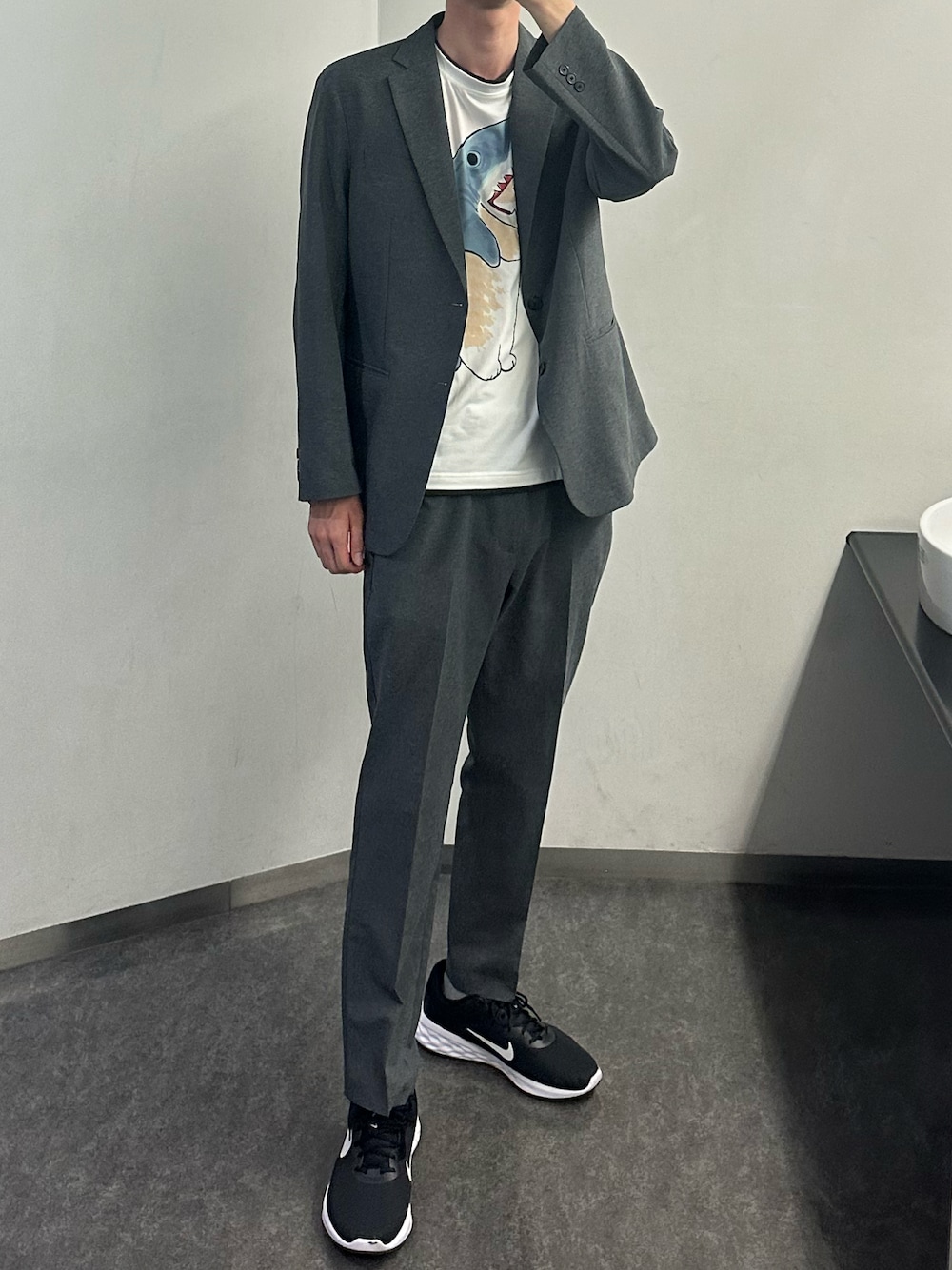 myu様C4675 フーデッドジャケットコーデ とっしー｜GUのデニムジャケットを使ったコーディネート - WEAR