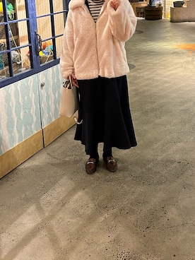 「Honeys（ハニーズ）のアイテム（ワンピース/ドレス）」を使った、たまさん（レディース・161cm）の秋コーディネート