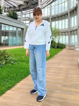 「フルジップ」｜YRさん（レディース・168cm）の秋コーディネート