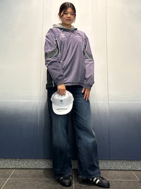 「adidas（アディダス）のアイテム（アクセサリー）」を使った、YRさん（レディース・168cm）の春コーディネート