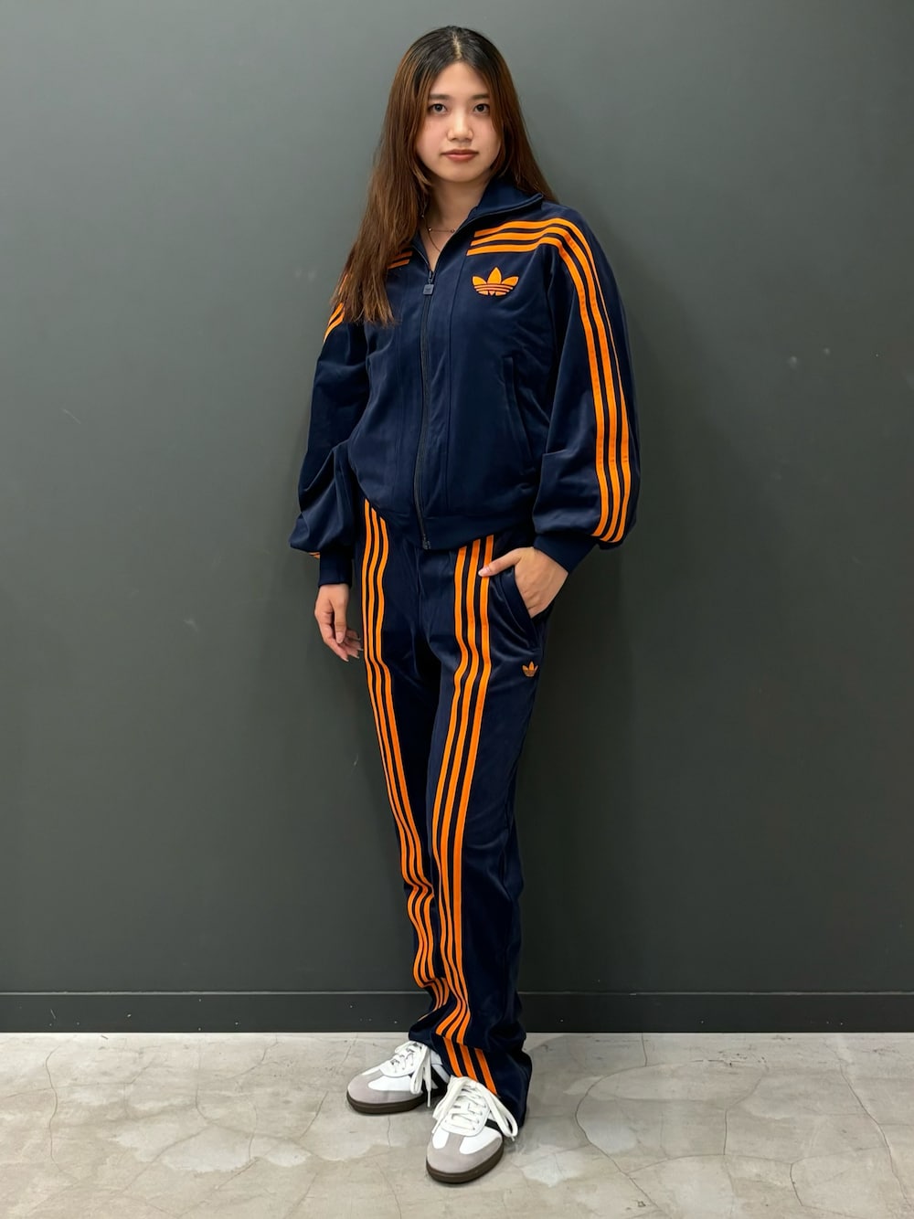 さちこ様専用出品です] adidas | 70S ベロア トラックトップ