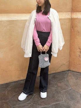 「お洒落さんとつながりたい」｜「アイテム（スニーカー）」を使った、mさん（レディース・157cm）の秋コーディネート