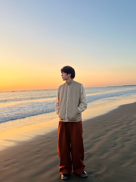 「うみ」｜chenrayyさん（メンズ・181cm）の春コーディネート