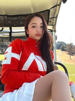VIVA HEART（ビバハート）の「【VIVA HEART/GOLF】バックロゴプリーツ