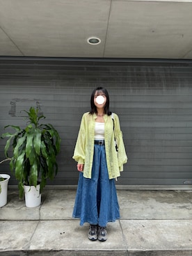 J さん（レディース・152cm）の夏コーディネート