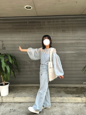 「FREE'S MART（フリーズマート）のアイテム」を使った、Jessi さん（レディース・152cm）の春コーディネート