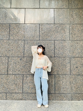 J さん（レディース・152cm）の秋コーディネート