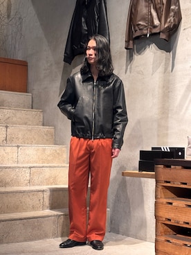 中原大地【吾亦紅】さん（メンズ・172cm）の冬コーディネート