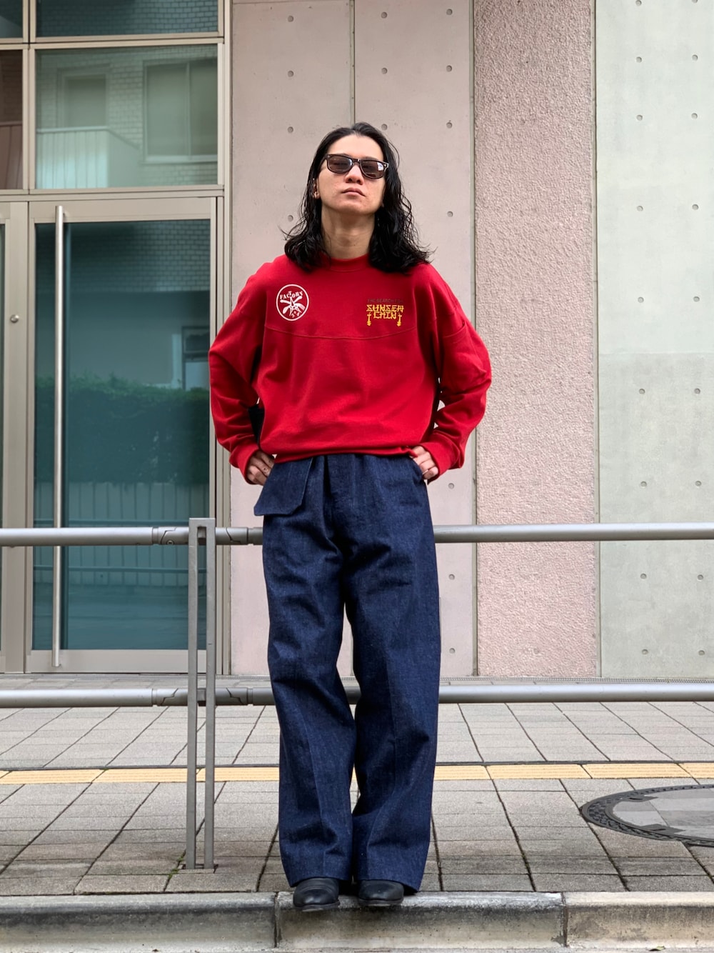 SUNSEAのスウェットを使った人気ファッションコーディネート - WEAR