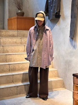 中原大地【吾亦紅】さん（メンズ・172cm）の冬コーディネート