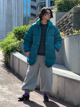 「SHINYAKOZUKA（シンヤコヅカ）のアイテム」を使った、中原大地【吾亦紅】さん（メンズ・172cm）の秋コーディネート