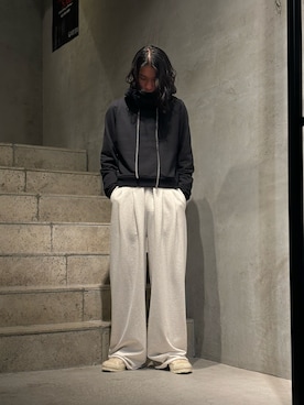 「SHINYAKOZUKA（シンヤコヅカ）のアイテム」を使った、中原大地【吾亦紅】さん（メンズ・172cm）の夏コーディネート